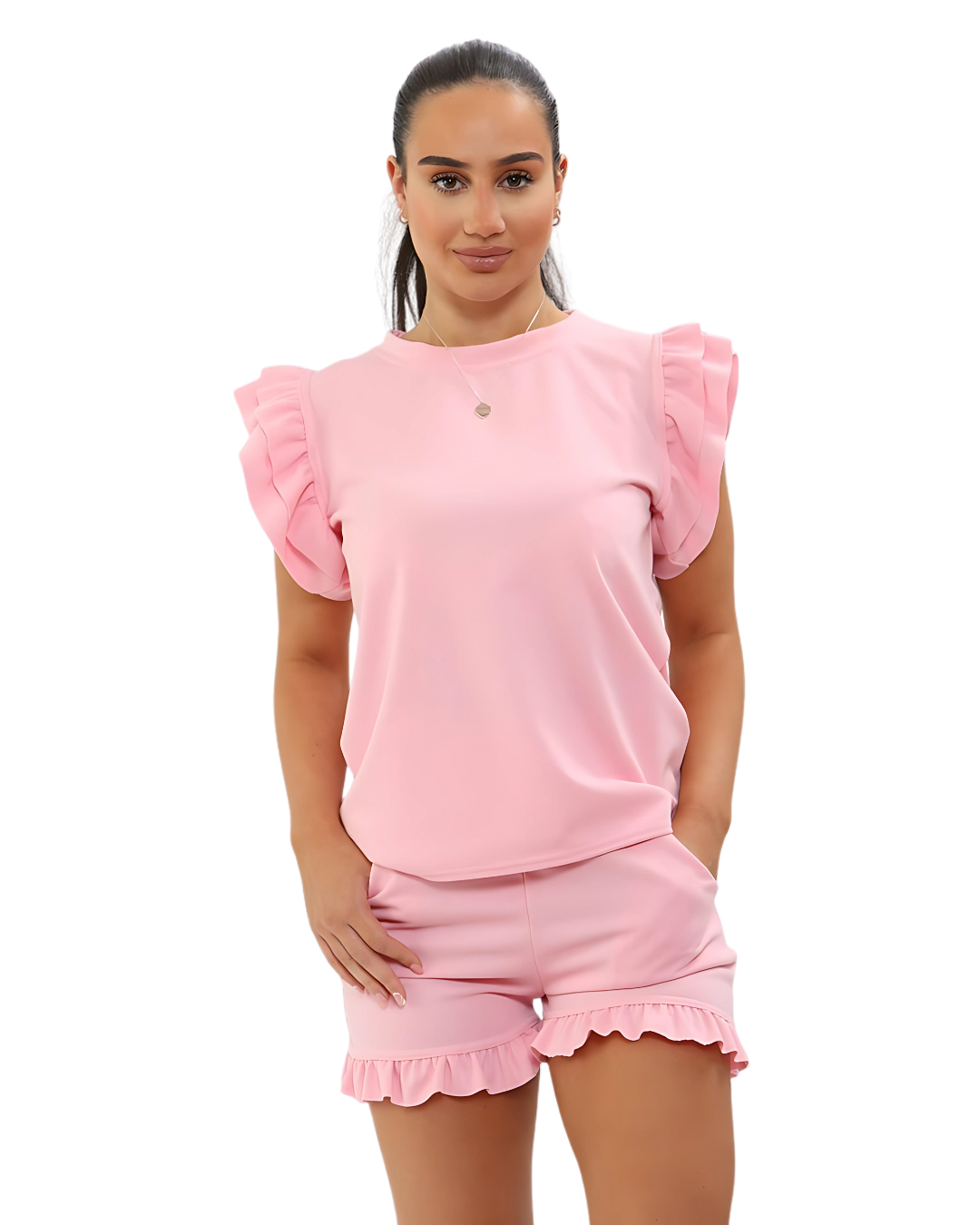 Peplum Luxe Set