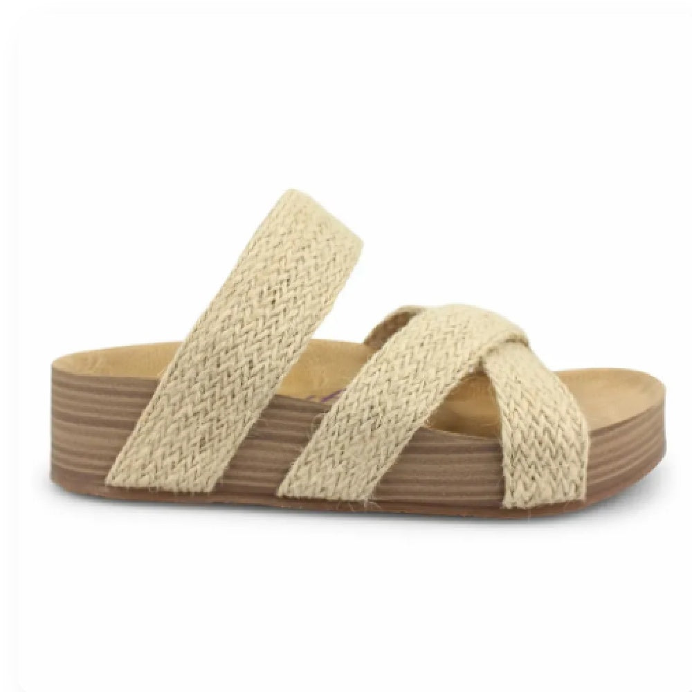 Fashion Casual Woven Solid Sandals