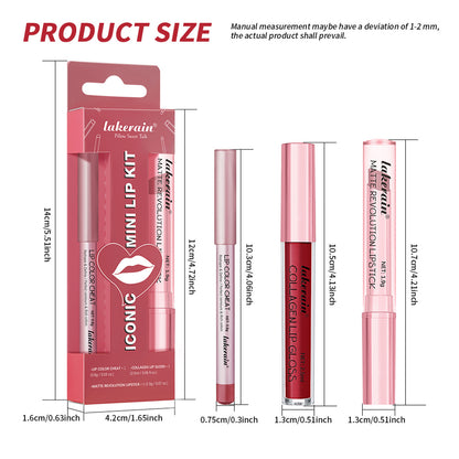 Gleama | Three Lip Gloss Suit