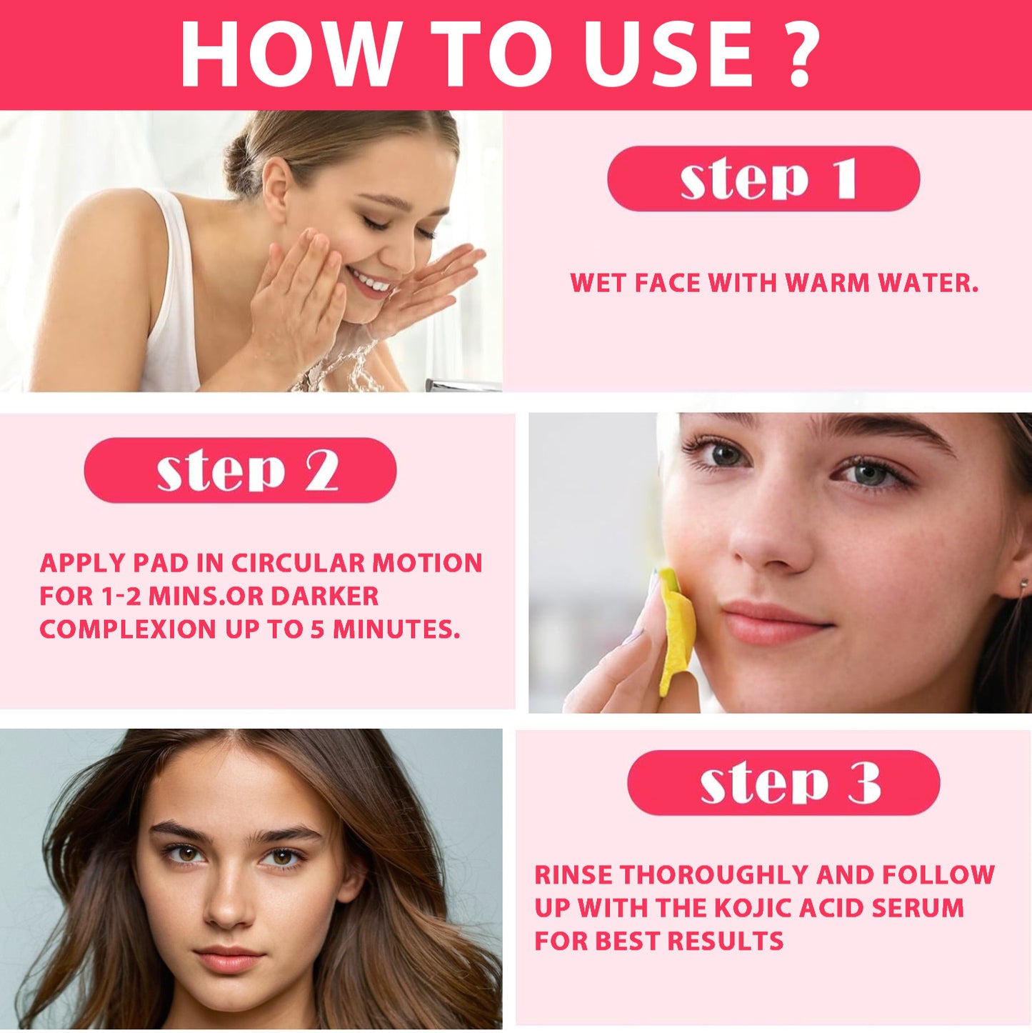 GlowPrep™ Kurkuma-Koji-Blatt, 40 Pads