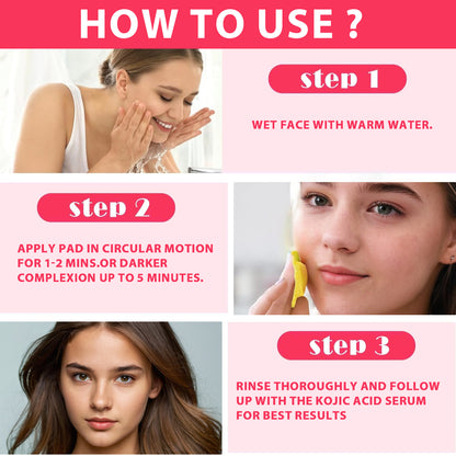 GlowPrep™ Kurkuma-Koji-Blatt, 40 Pads