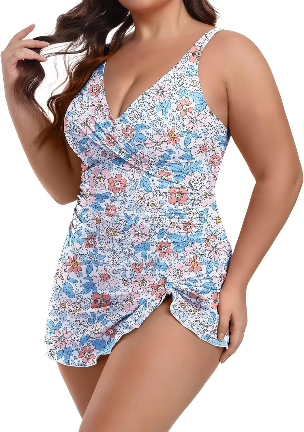 One-piece Swimsuit Skirt