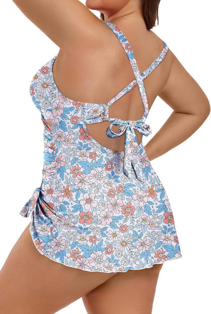 One-piece Swimsuit Skirt