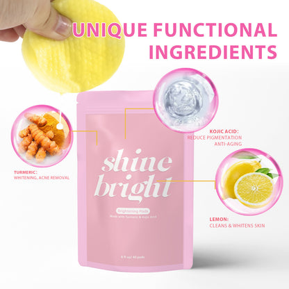 GlowPrep™ Kurkuma-Koji-Blatt, 40 Pads